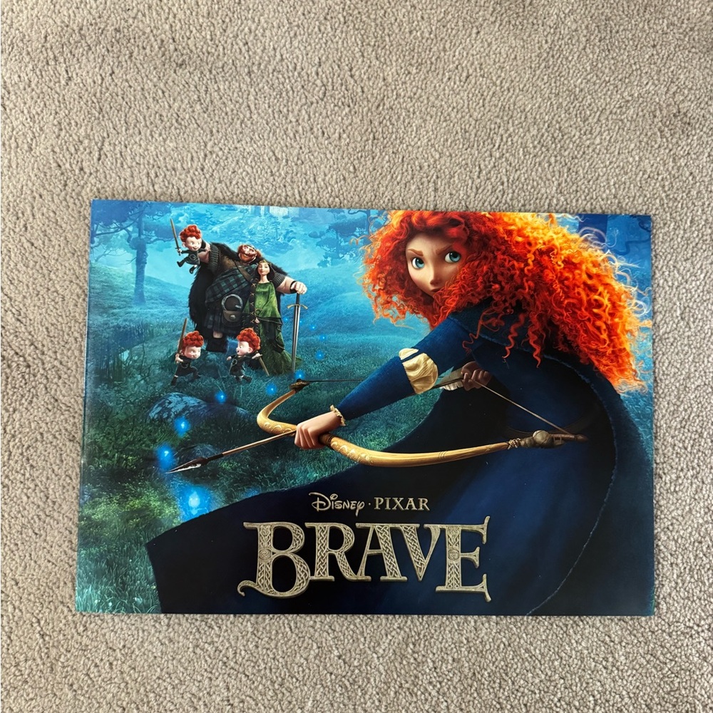 Disney Brave lithographs, set of four with Merida and family 10” x 14”